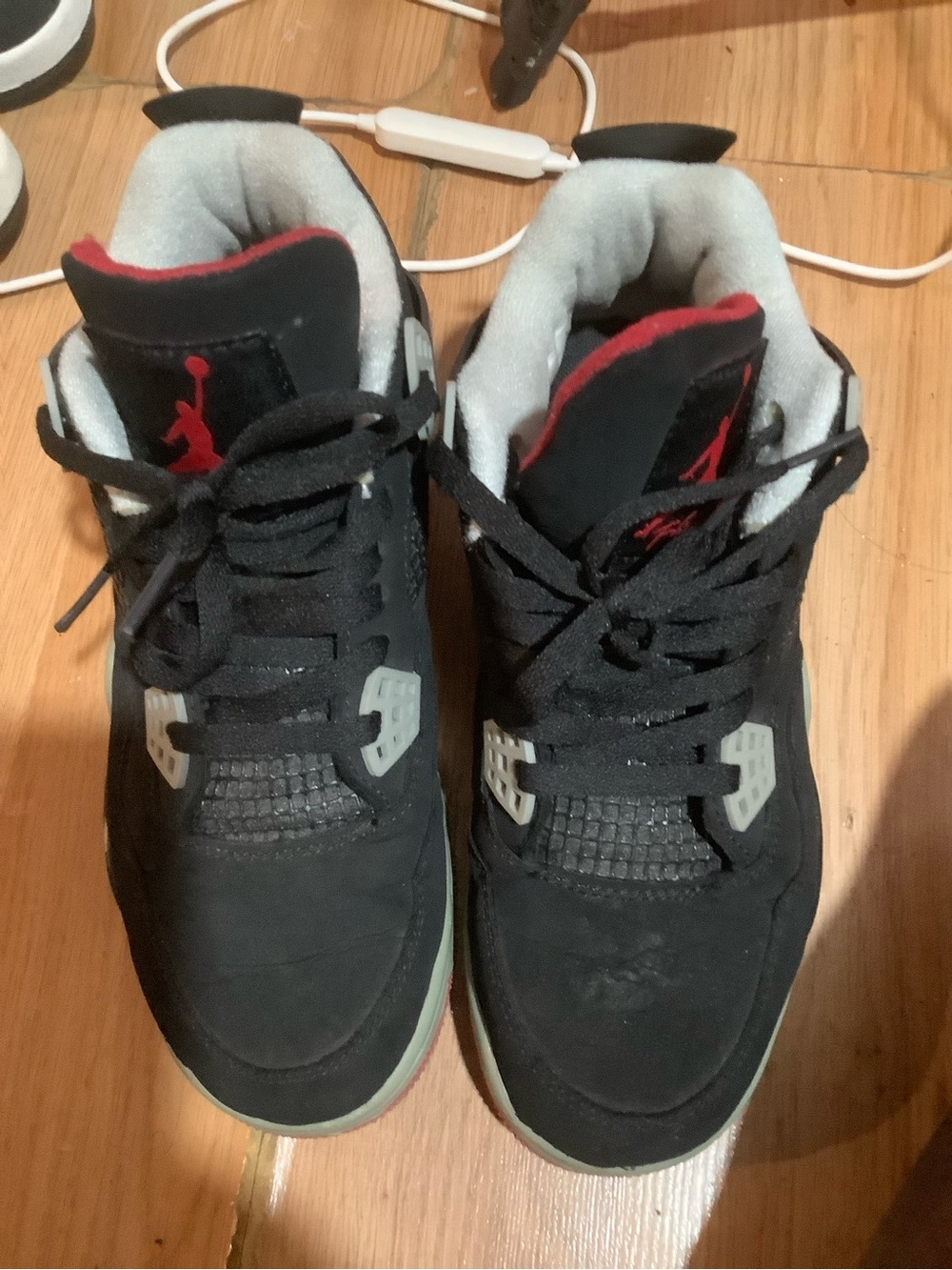 Jordan Women’s Black and Red Basketball Sneakers